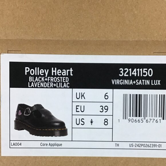 DR MARTINS Polley Heart T-Bar Shoe - Picture 12 of 13